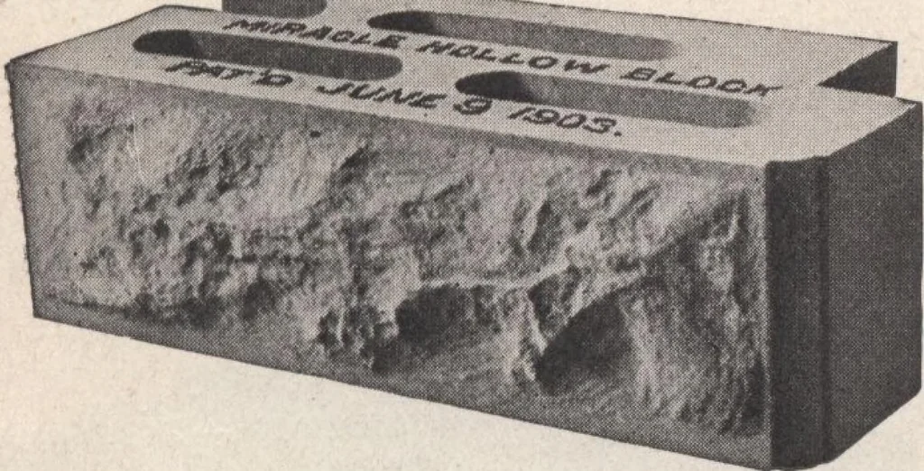 An illustration from Miracle concrete: the great modern industry, 1909, leaf 16