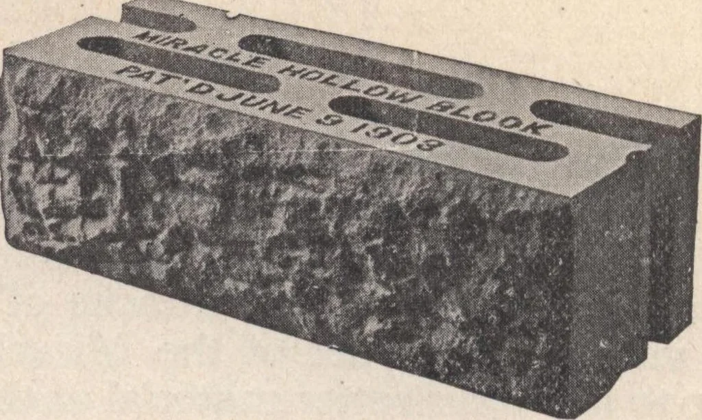 An illustration from Miracle concrete: the great modern industry, 1909, leaf 18