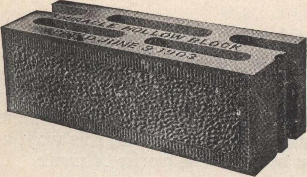 An illustration from Miracle concrete: the great modern industry, 1909, leaf 18