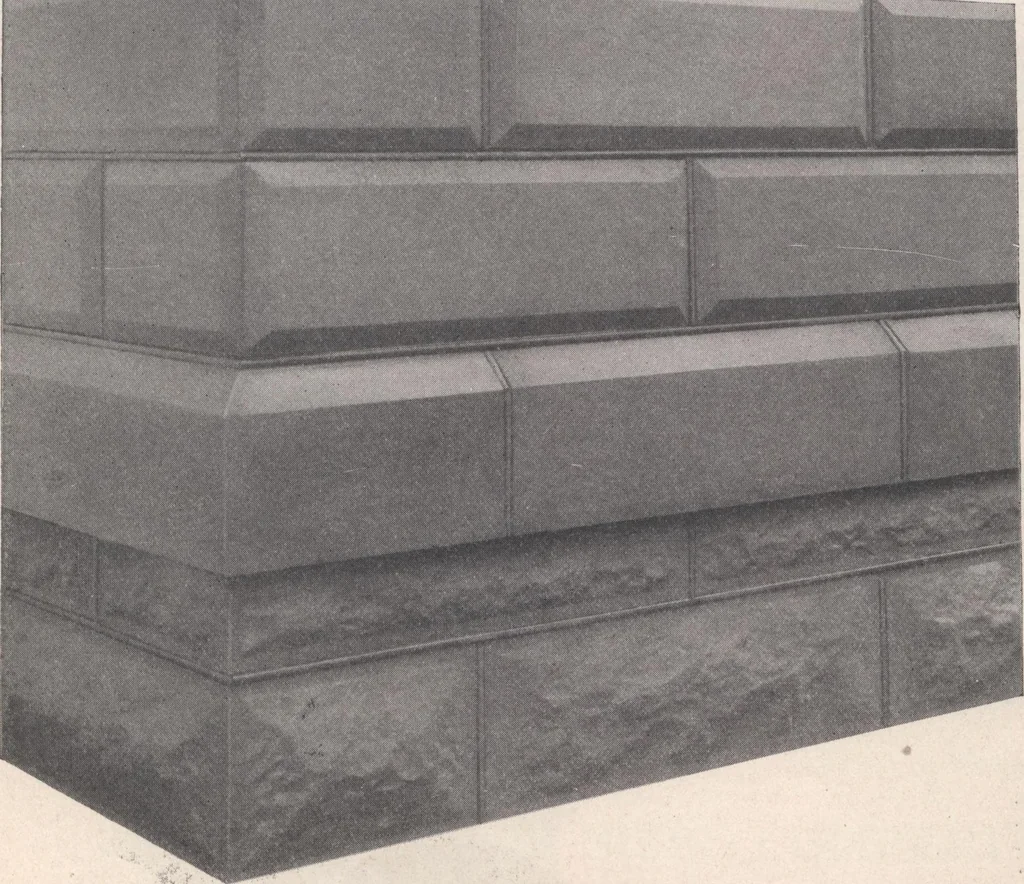 An illustration from Miracle concrete: the great modern industry, 1909, leaf 43