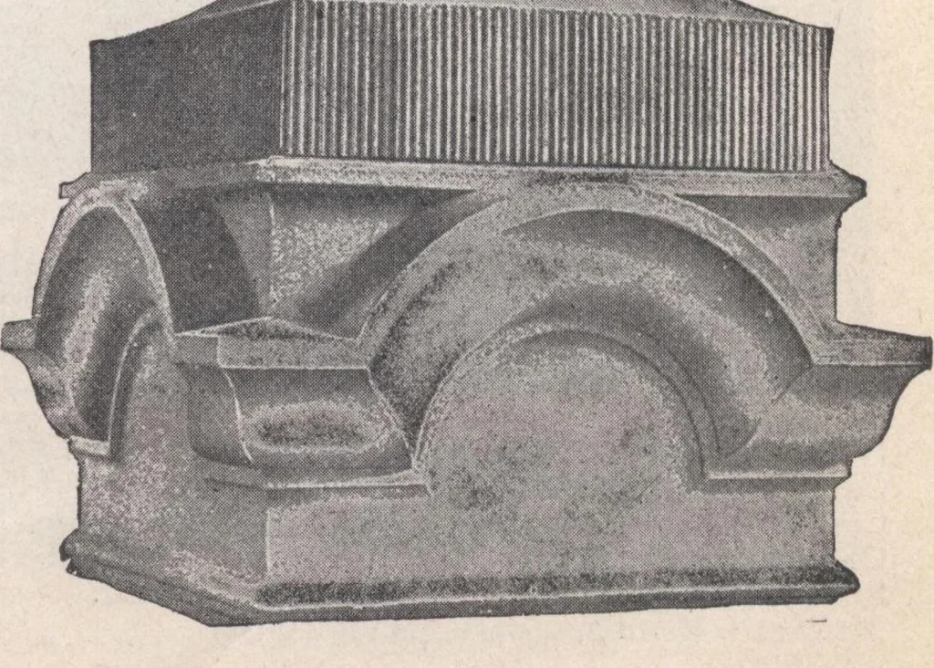 An illustration from Miracle concrete: the great modern industry, 1909, leaf 50