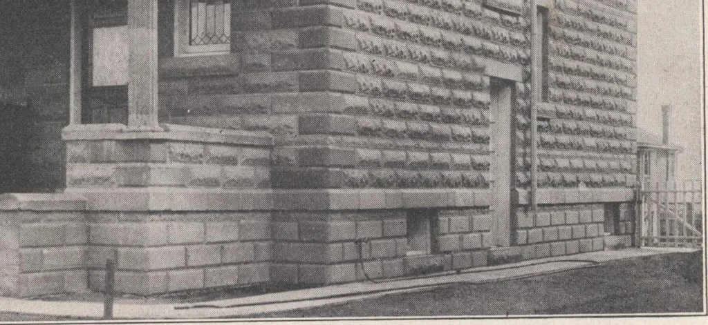 An illustration from Miracle concrete: the great modern industry, 1909, leaf 58