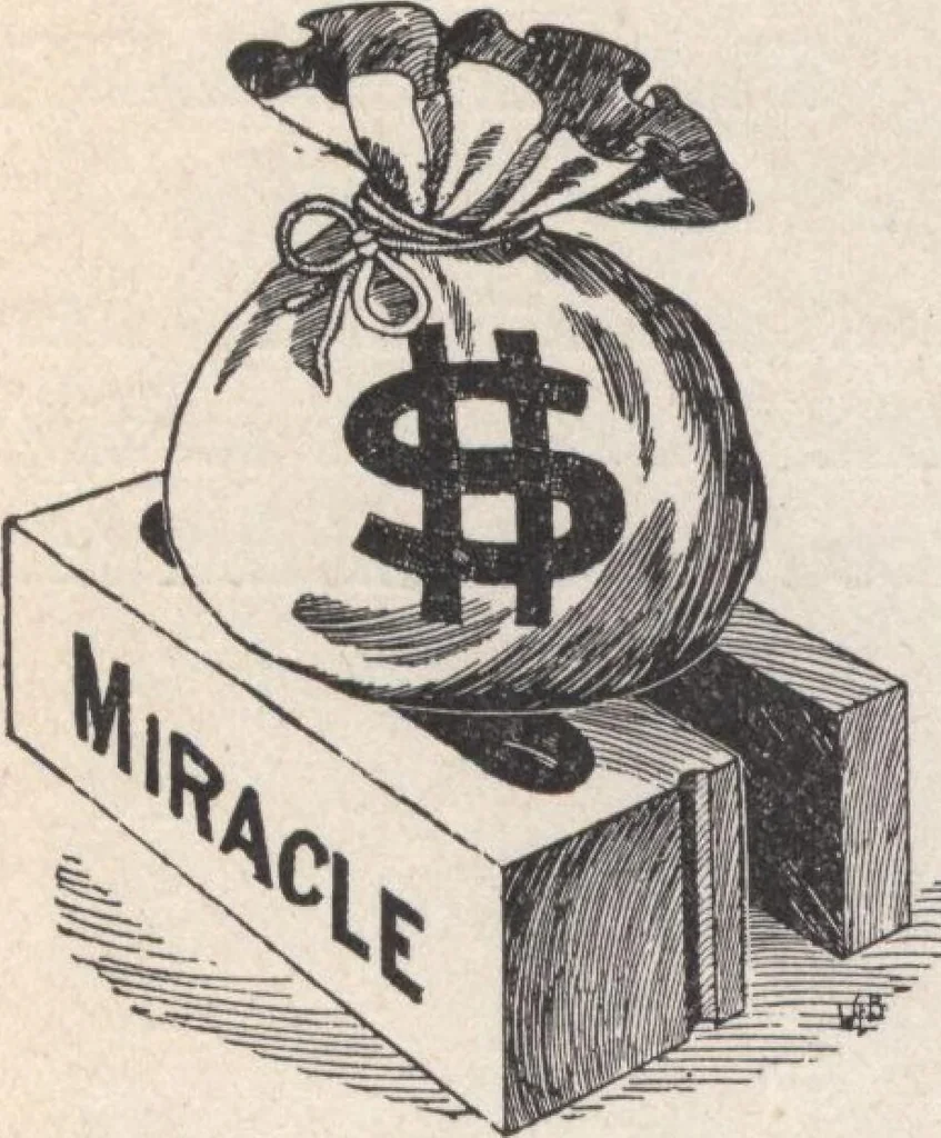 An illustration from Miracle concrete: the great modern industry, 1909, leaf 7