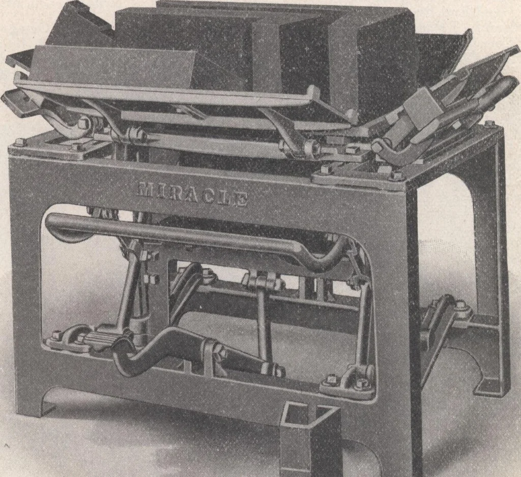 An illustration from Miracle concrete: the great modern industry, 1909, leaf 80