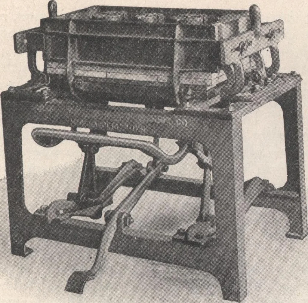 An illustration from Miracle concrete: the great modern industry, 1909, leaf 84