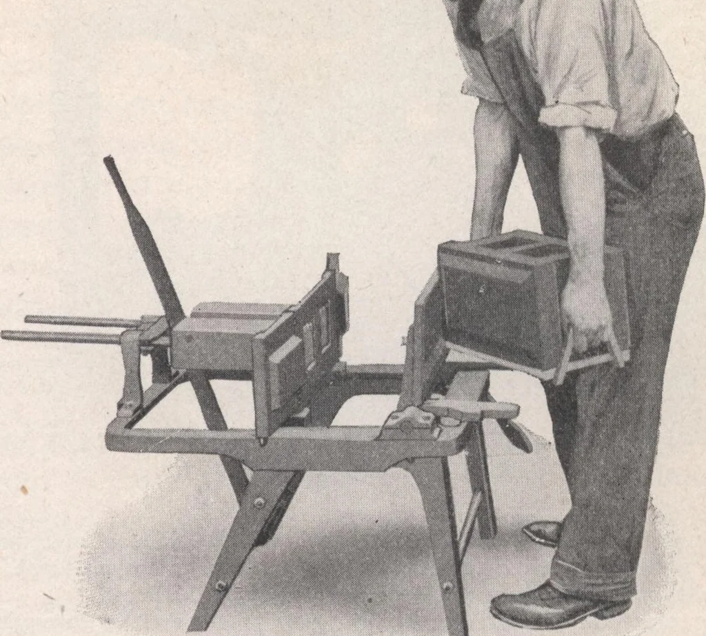 An illustration from Miracle concrete: the great modern industry, 1909, leaf 86
