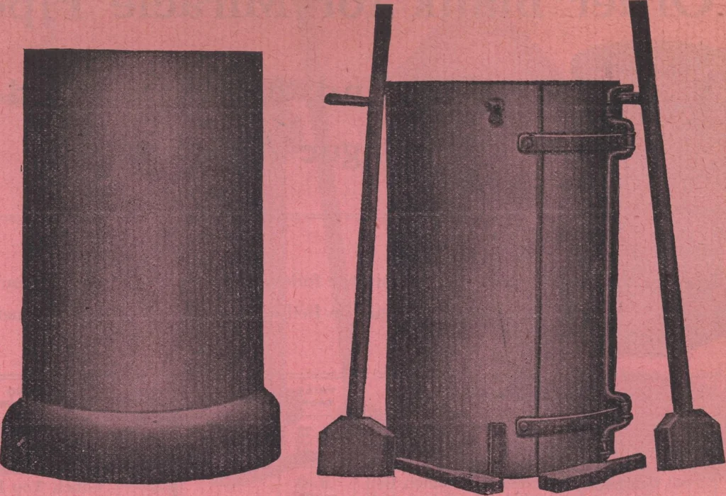 An illustration from Miracle concrete: the great modern industry, 1909, leaf 96