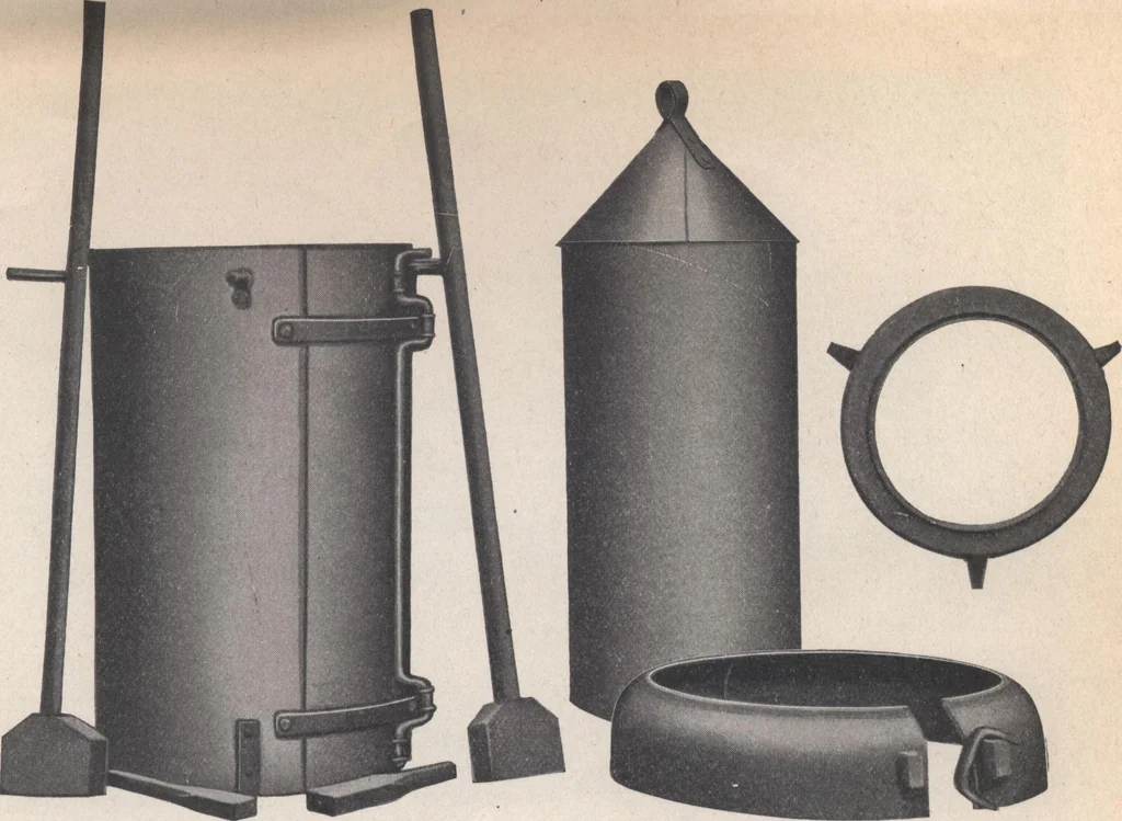 An illustration from Miracle concrete: the great modern industry, 1909, leaf 98