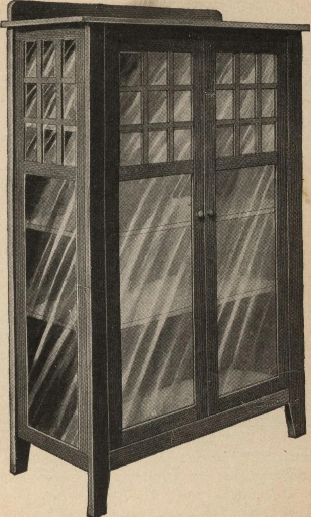 An illustration from Mission furniture: how to make it part two, 1910, leaf 100