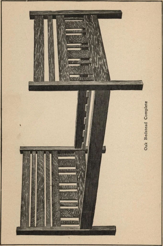 An illustration from Mission furniture: how to make it part two, 1910, leaf 103