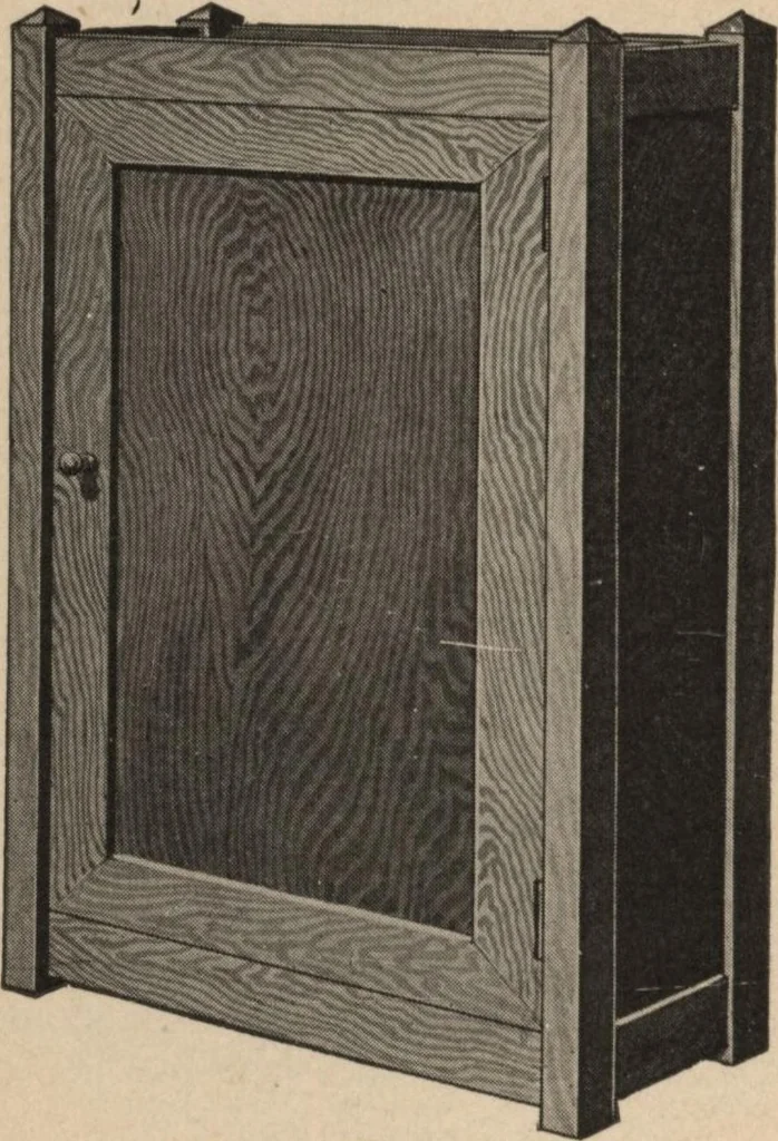An illustration from Mission furniture: how to make it part two, 1910, leaf 121
