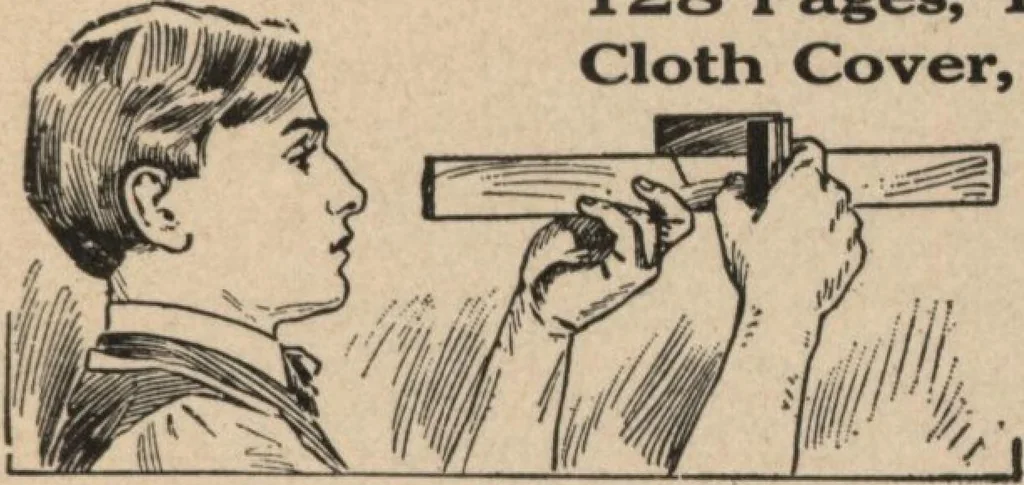An illustration from Mission furniture: how to make it part two, 1910, leaf 126
