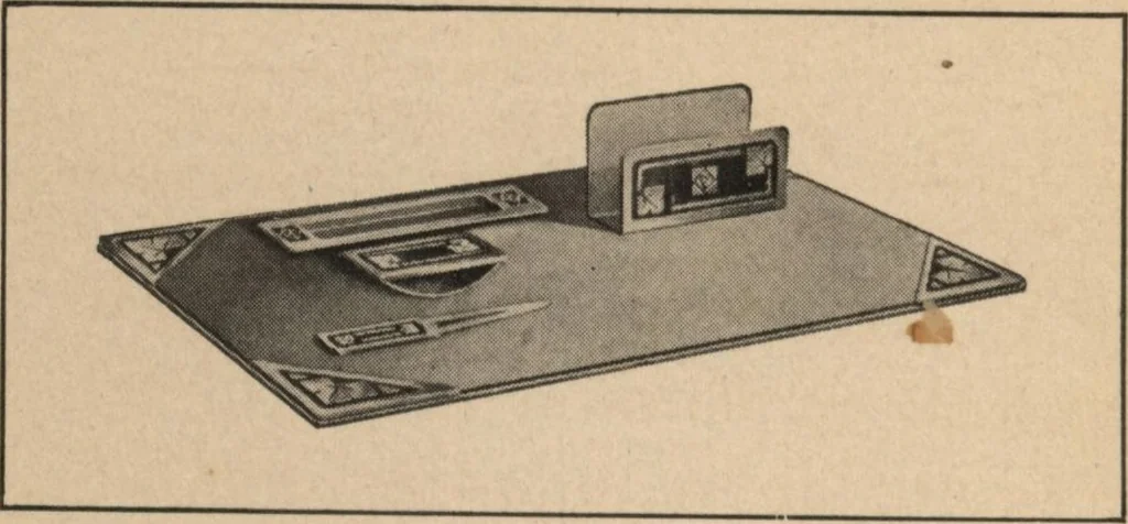 An illustration from Mission furniture: how to make it part two, 1910, leaf 127
