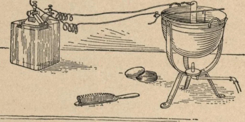 An illustration from Mission furniture: how to make it part two, 1910, leaf 129
