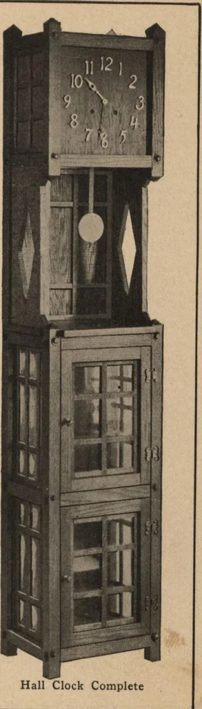 An illustration from Mission furniture: how to make it part two, 1910, leaf 16