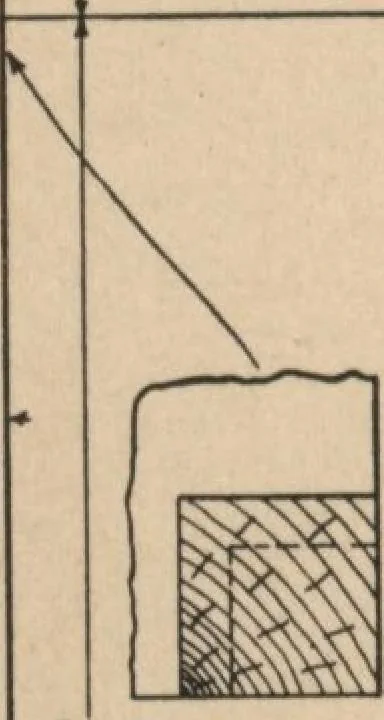 An illustration from Mission furniture: how to make it part two, 1910, leaf 31