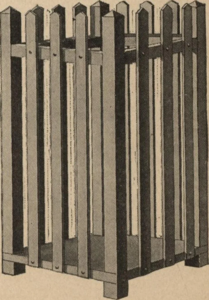 An illustration from Mission furniture: how to make it part two, 1910, leaf 32
