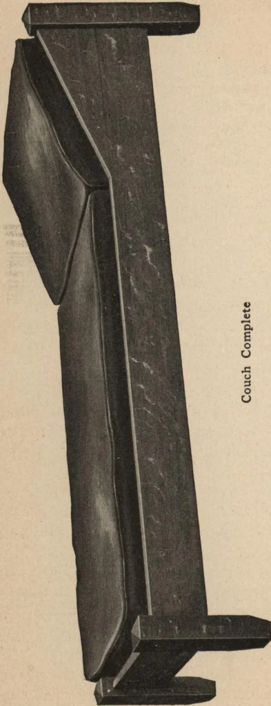An illustration from Mission furniture: how to make it part two, 1910, leaf 39