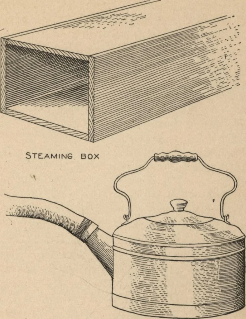 An illustration from Mission furniture: how to make it part two, 1910, leaf 46