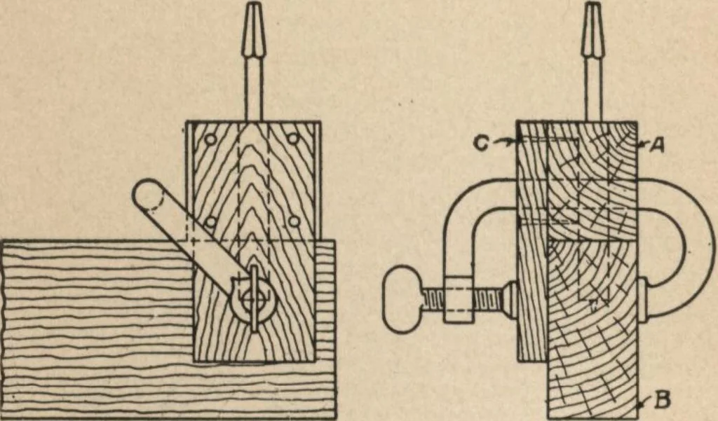 An illustration from Mission furniture: how to make it part two, 1910, leaf 89