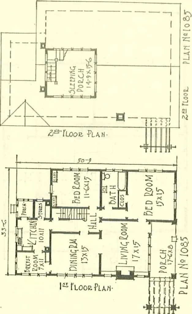 An illustration from Modern homes, 1921, leaf 10