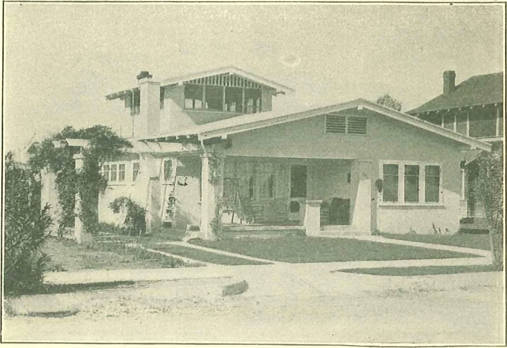 An illustration from Modern homes, 1921, leaf 10