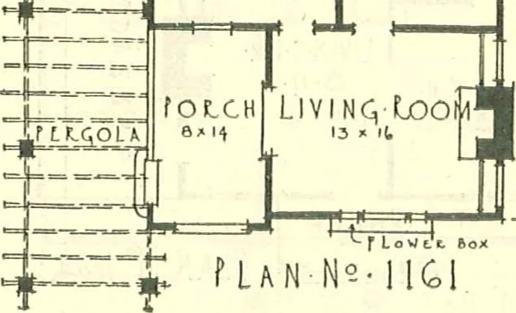 An illustration from Modern homes, 1921, leaf 16