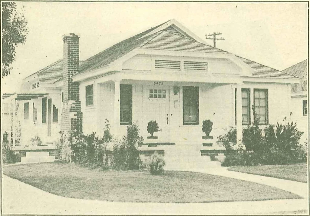 An illustration from Modern homes, 1921, leaf 21
