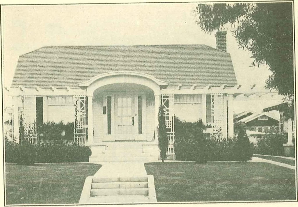 An illustration from Modern homes, 1921, leaf 22