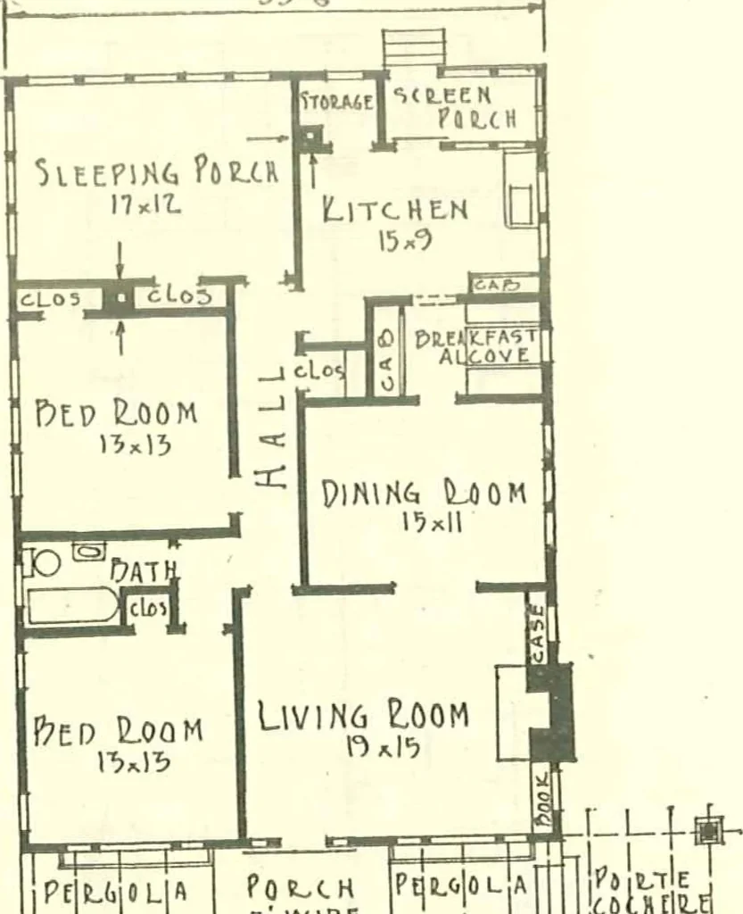 An illustration from Modern homes, 1921, leaf 22