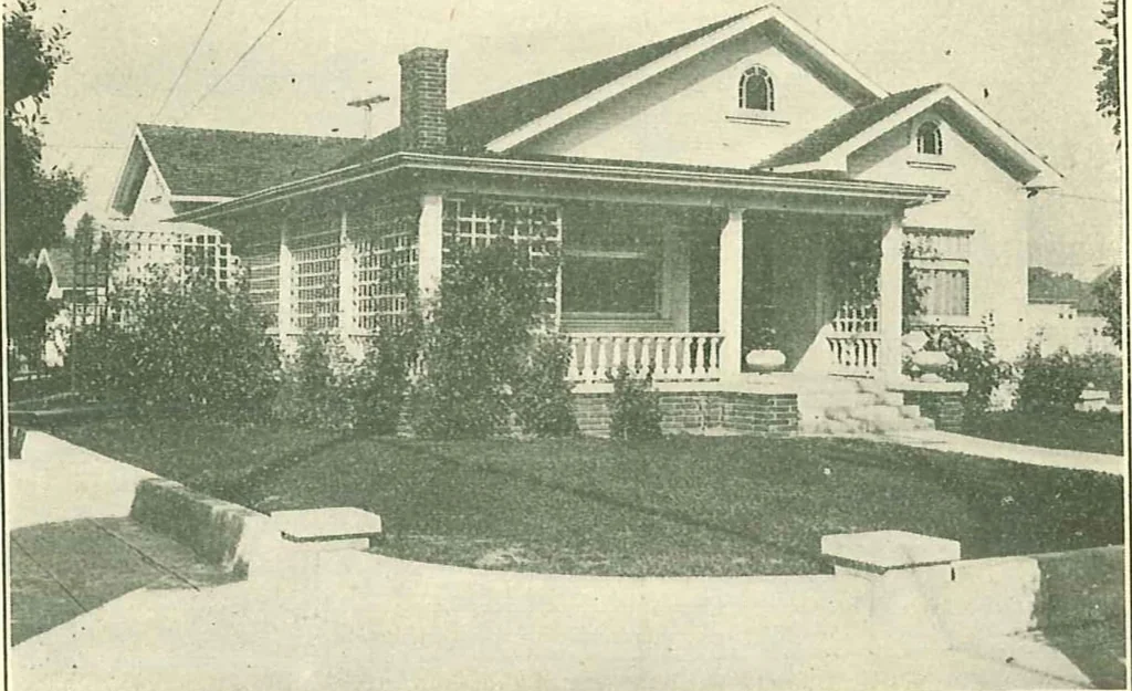 An illustration from Modern homes, 1921, leaf 25