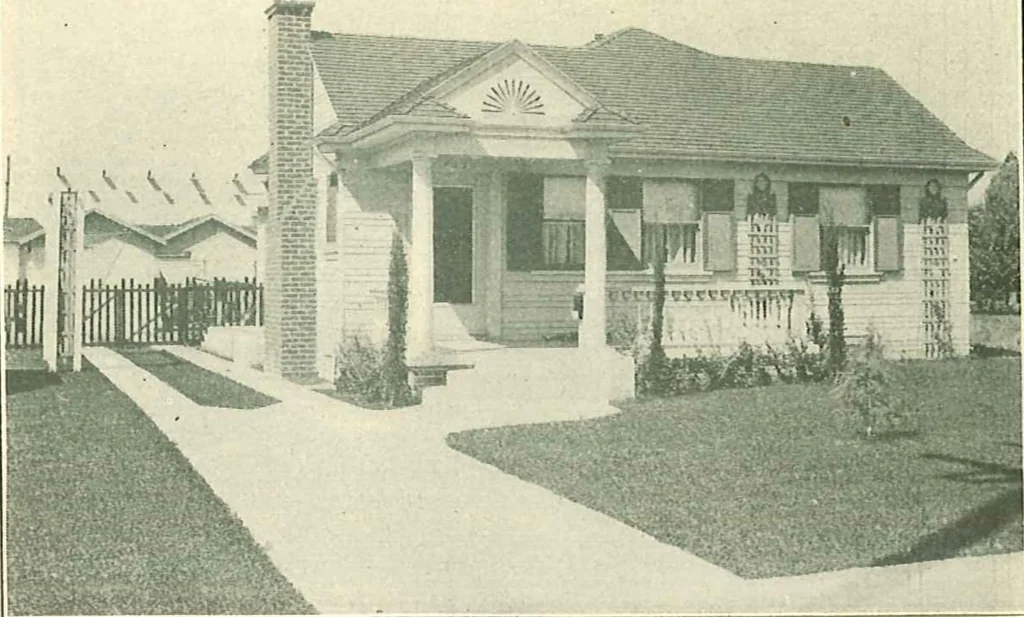 An illustration from Modern homes, 1921, leaf 33