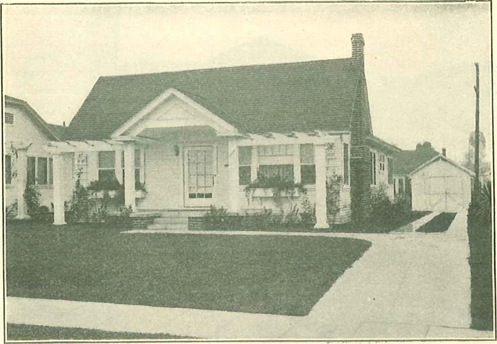 An illustration from Modern homes, 1921, leaf 35