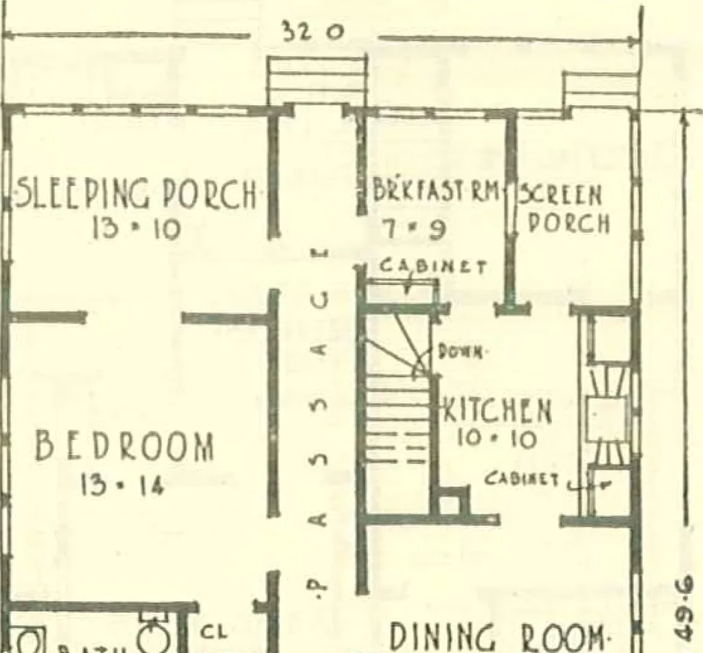 An illustration from Modern homes, 1921, leaf 35