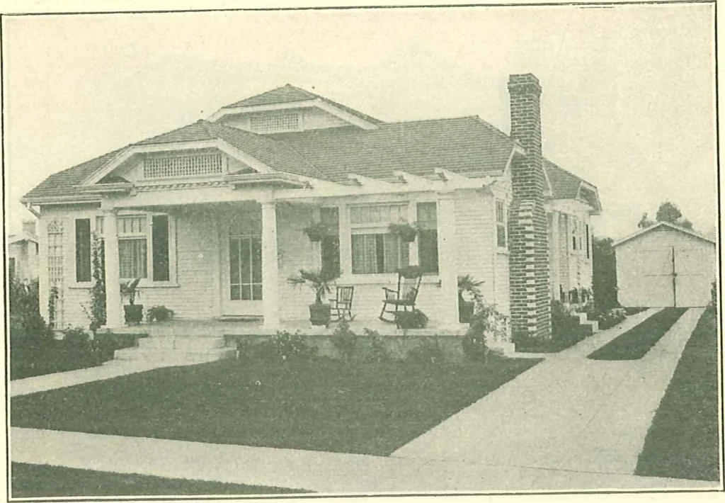 An illustration from Modern homes, 1921, leaf 36