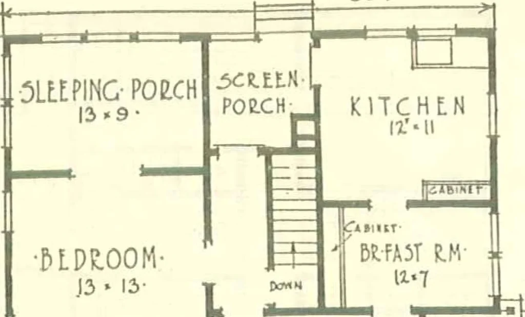An illustration from Modern homes, 1921, leaf 36