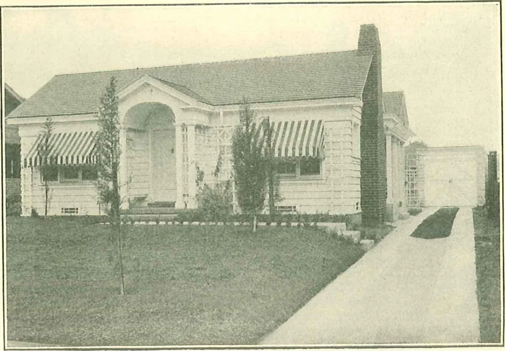 An illustration from Modern homes, 1921, leaf 38