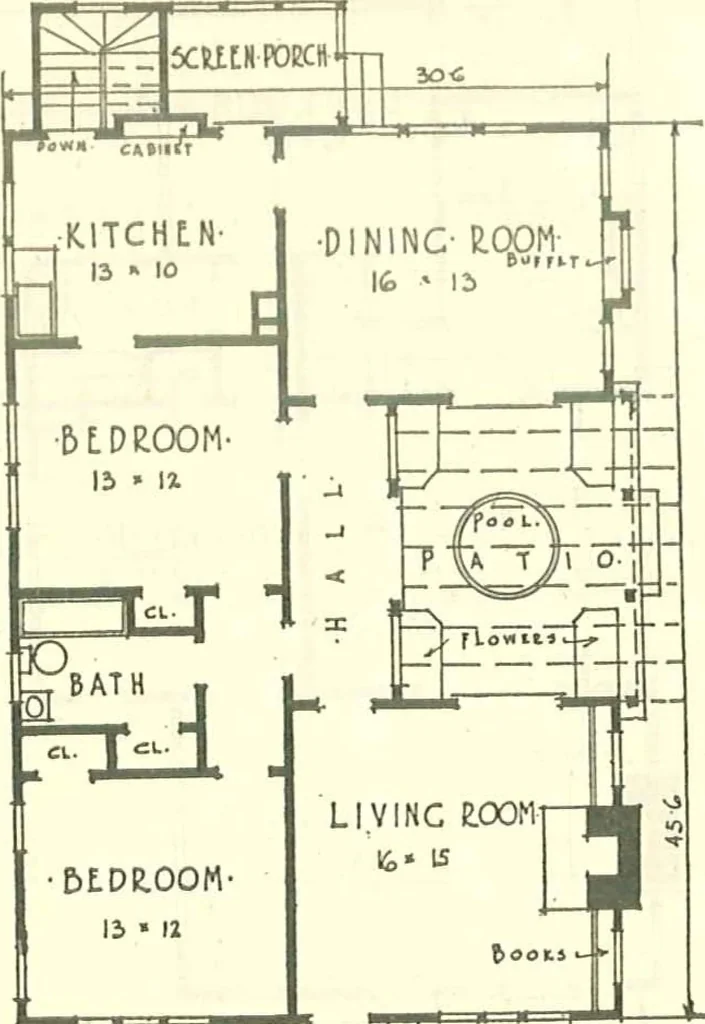 An illustration from Modern homes, 1921, leaf 38