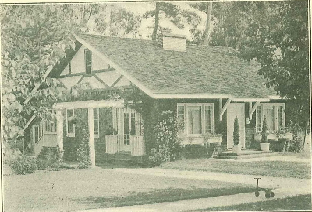 An illustration from Modern homes, 1921, leaf 47