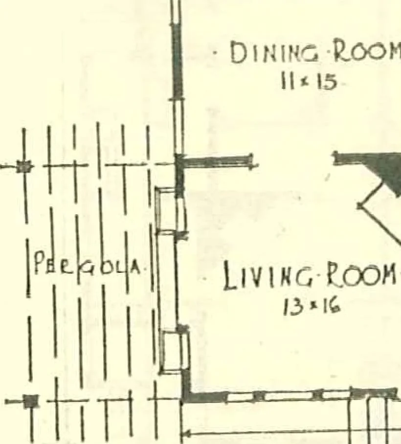 An illustration from Modern homes, 1921, leaf 47