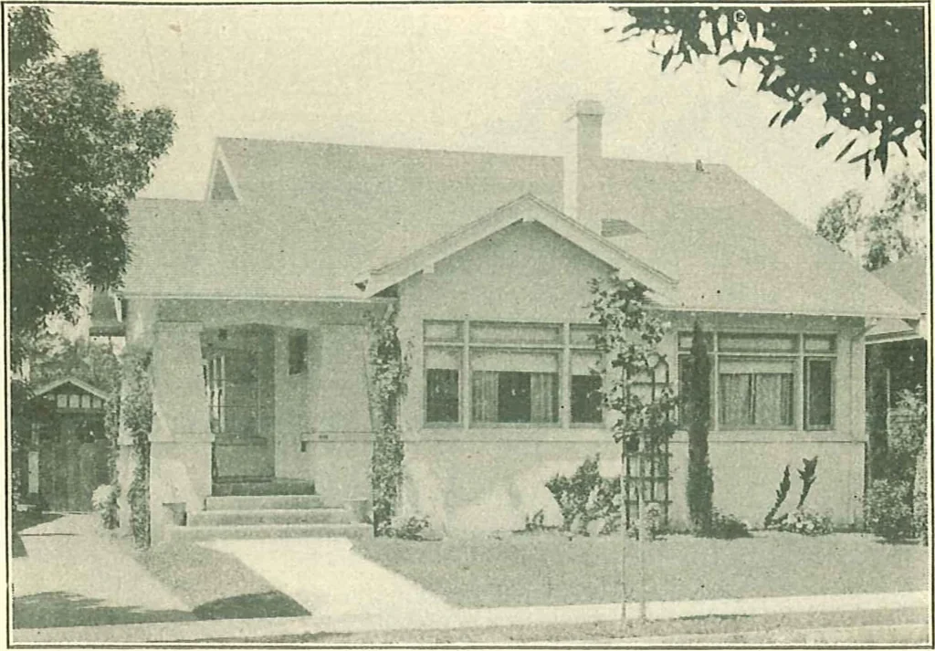 An illustration from Modern homes, 1921, leaf 48