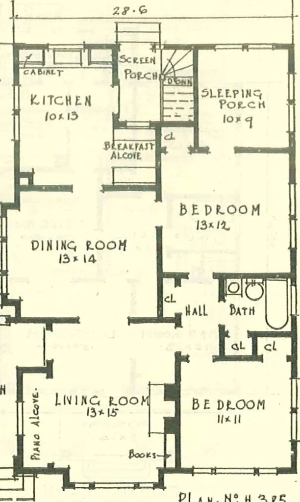 An illustration from Modern homes, 1921, leaf 48