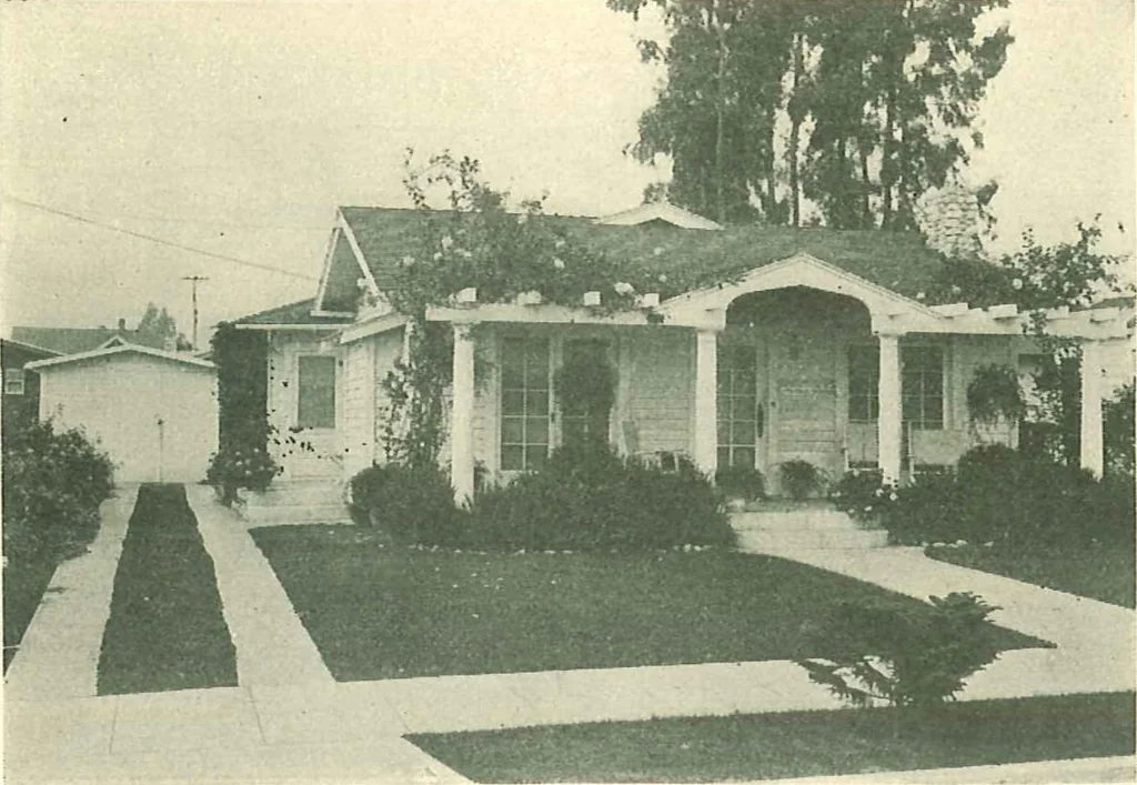 An illustration from Modern homes, 1921, leaf 50