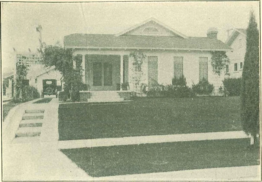 An illustration from Modern homes, 1921, leaf 52