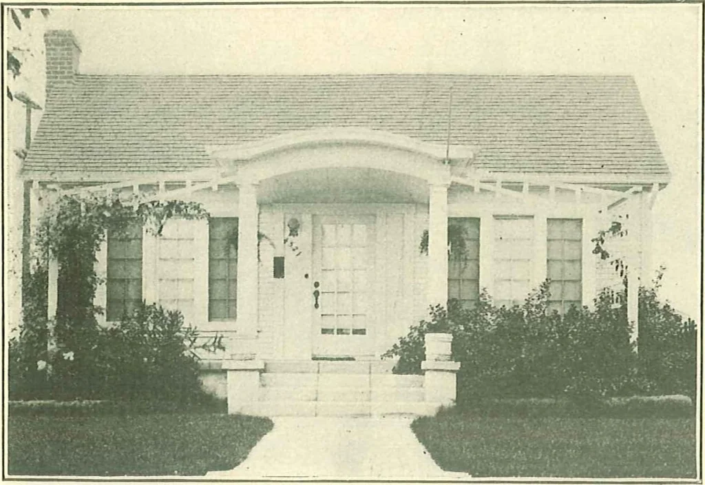 An illustration from Modern homes, 1921, leaf 6