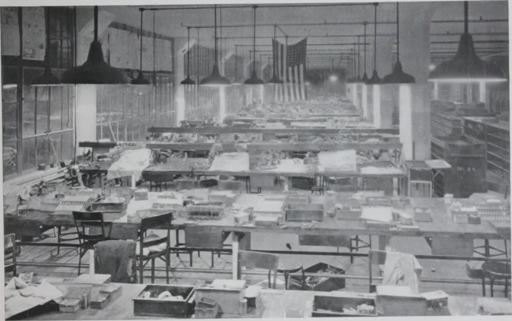 An illustration from Modern lighting : examples of its successful application in the industries., 1920, leaf 14