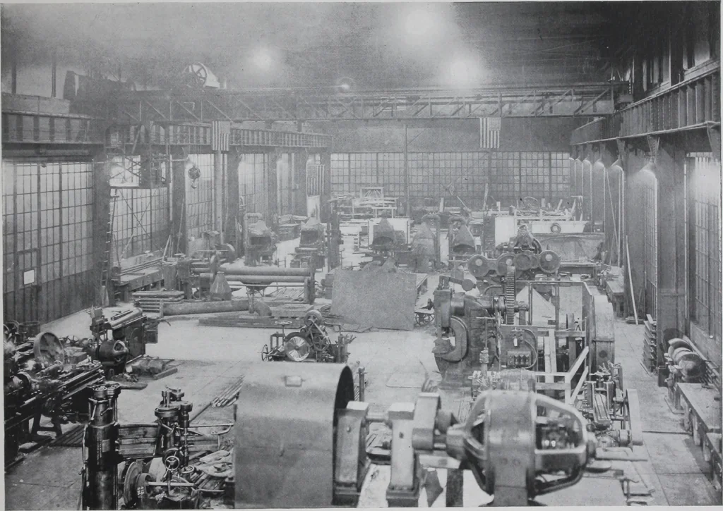 An illustration from Modern lighting : examples of its successful application in the industries., 1920, leaf 26