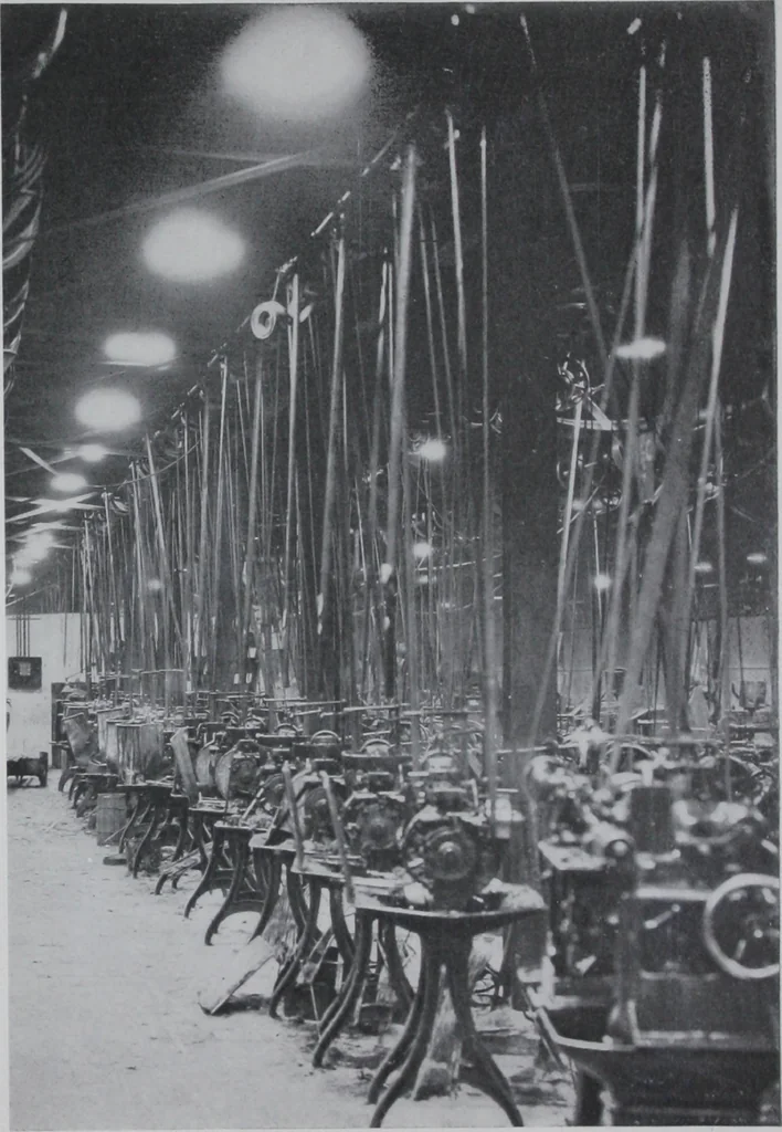An illustration from Modern lighting : examples of its successful application in the industries., 1920, leaf 32