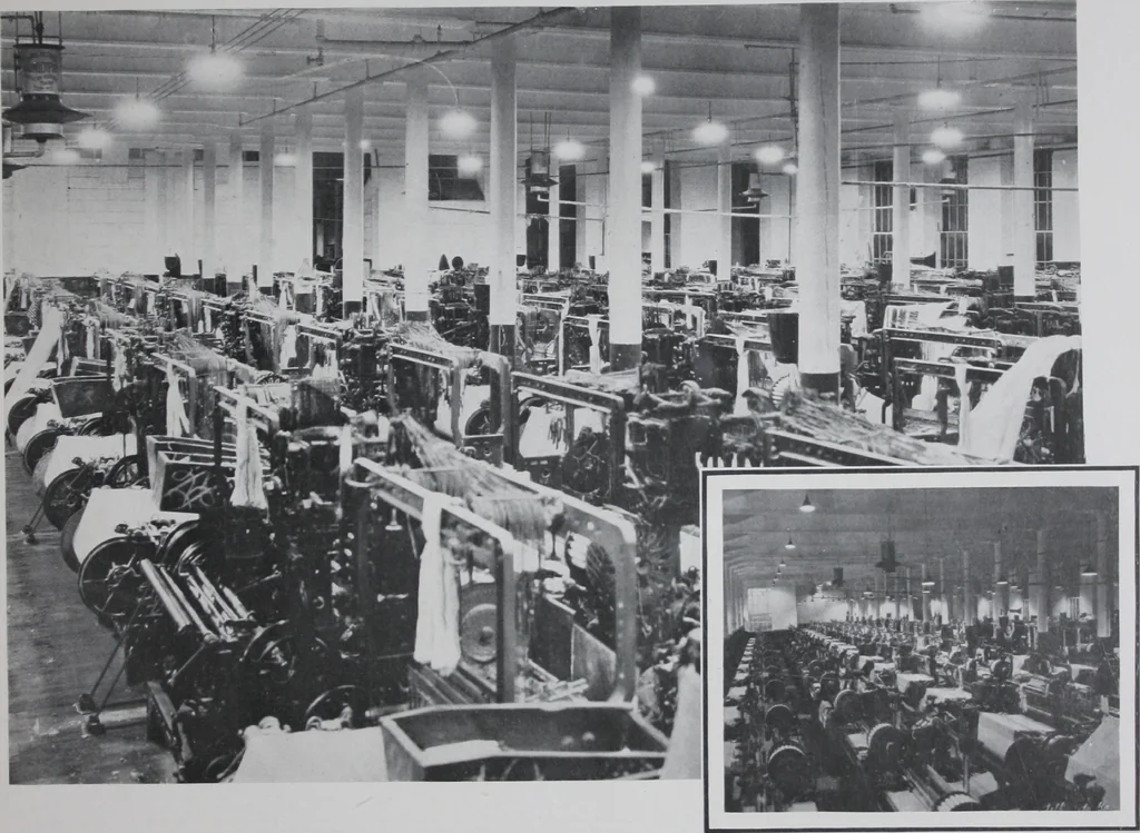 An illustration from Modern lighting : examples of its successful application in the industries., 1920, leaf 36