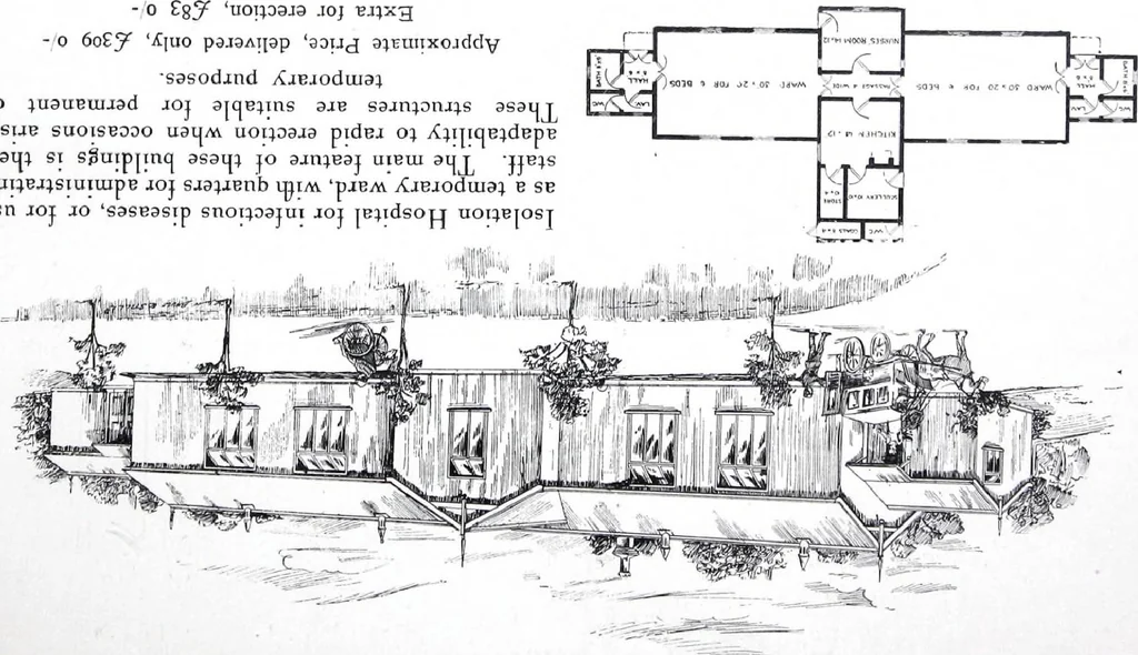 An illustration from Modern Timber and Steel Buildings, 1910, leaf 24